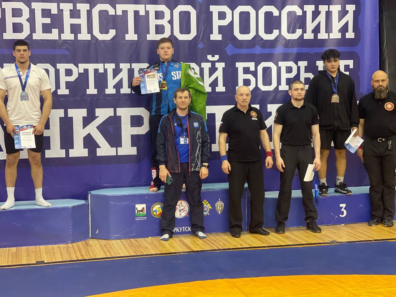 Две золотые медали завоевали спортсмены из Карачаево-Черкесии на первенстве России по спортивной борьбе   