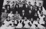 10 Б класс СШ № 13.
В среднем ряду учителя Рыбинцева П.И., Чернышова Е.М., ... , Баринов И.В.(директор), Карамышев А.С.