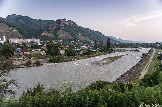 15-33 Река Кубань в Карачаевске Фото В. Туркина