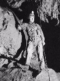 Сергей Липченко под входным каскадом Майской, 1976г
