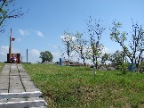 0592. Захоронения, находящиеся в северной части Черкесска, где похоронены расстрелянные евреи и горожане, умершие во время войны и  в ближайшие годы  после её окончания. Фото 2009 г.