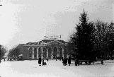 Строительство областной библиотеки началось в 1954 г