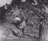 Жен Виктор на занятиях общества ОСОВИАХИМ (1940 г.)