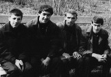 Боксёр, мастер спорта,  обладательКубка Европы Афанасий Кимениннико (2-й слева)