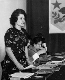 Гайдаровскую вахту клуба ТИМУР ДПиШ им. Гагарина ведет краевед Раиса Васильевна Воропинова